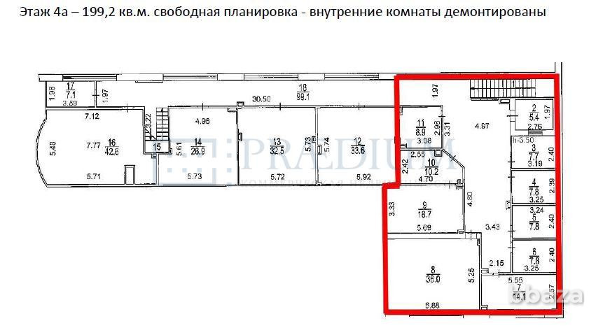 Сдается офисное помещение 469 м² Москва - изображение 8