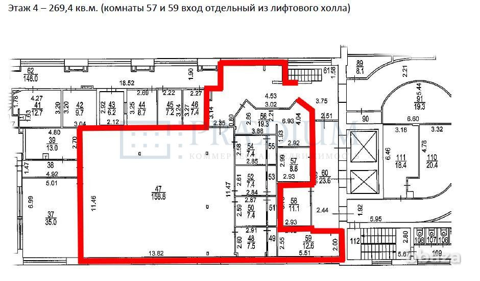 Сдается офисное помещение 469 м² Москва - изображение 7
