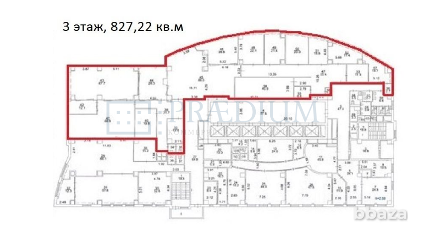 Сдается офисное помещение 827 м² Москва - изображение 10