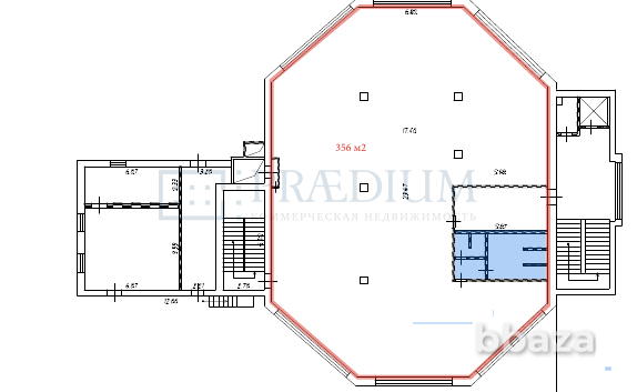 Сдается офисное помещение 356 м² Москва - изображение 9