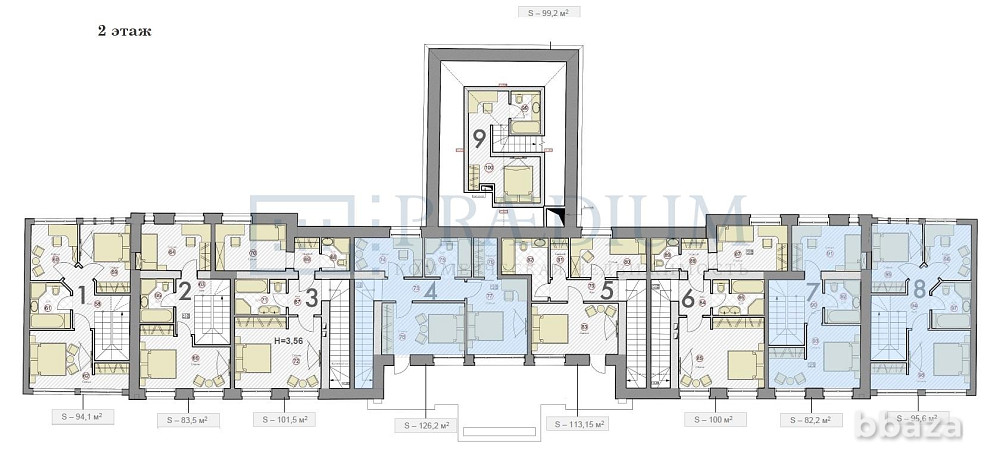 Продается офисное помещение 930 м² Москва - изображение 4