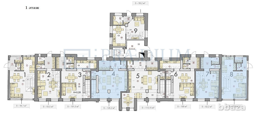 Продается офисное помещение 930 м² Москва - изображение 2
