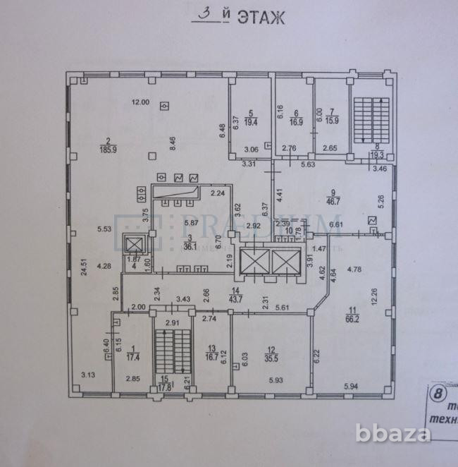 Продается офисное помещение 2149 м² Москва - изображение 10