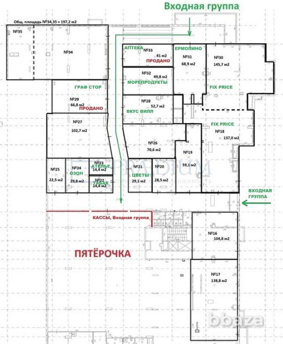 Продается торговое помещение 71 м² Москва - изображение 9