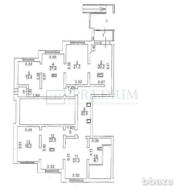 Продается помещение свободного назначения 182 м² Москва - изображение 2