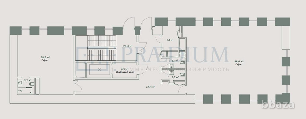 Продается офисное помещение 561 м² Москва - изображение 4