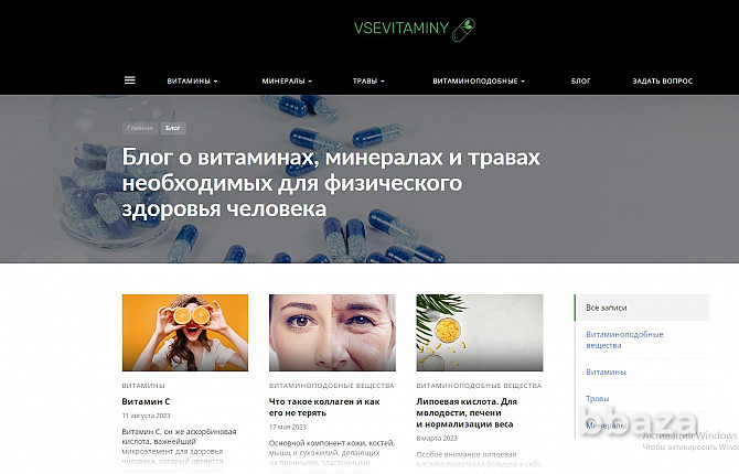 Готовый сайт на Bitrix с тематическими статьями Москва - photo 6