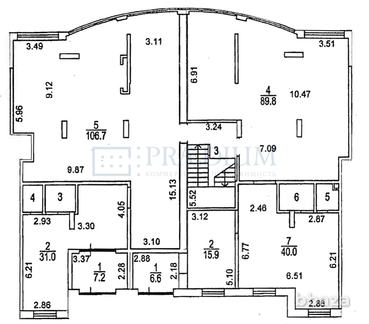 Сдается помещение свободного назначения 327 м² Москва - изображение 3
