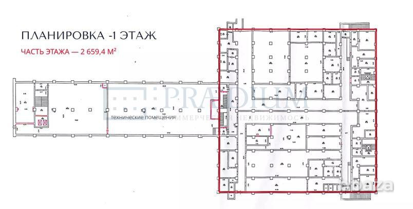 Сдается помещение свободного назначения 1329 м² Москва - изображение 4