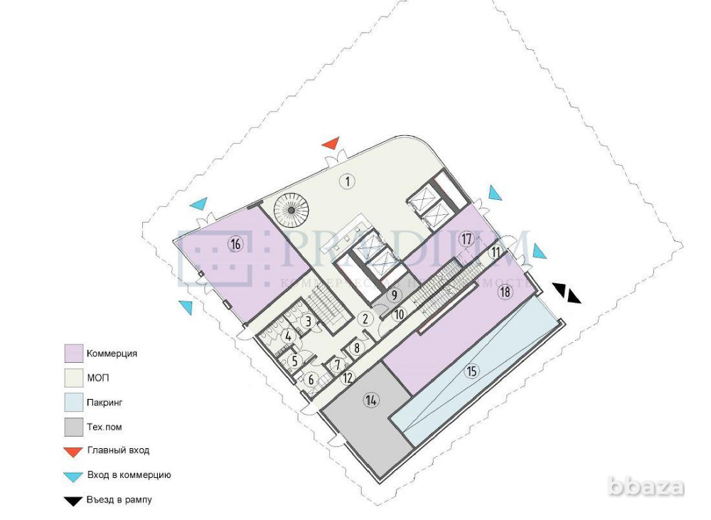 Продается офисное помещение 15193 м² Москва - изображение 2