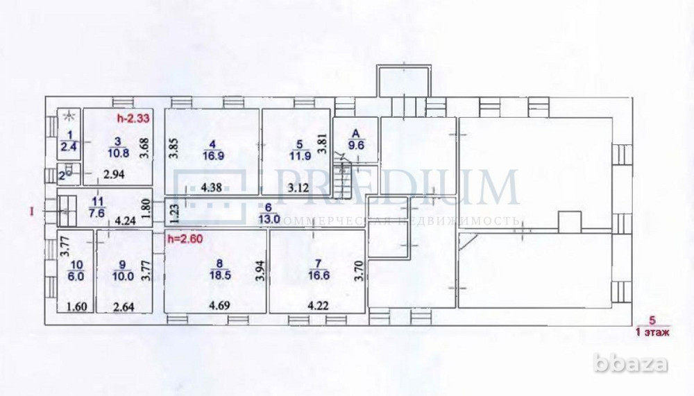 Продается помещение свободного назначения 318 м² Москва - изображение 6