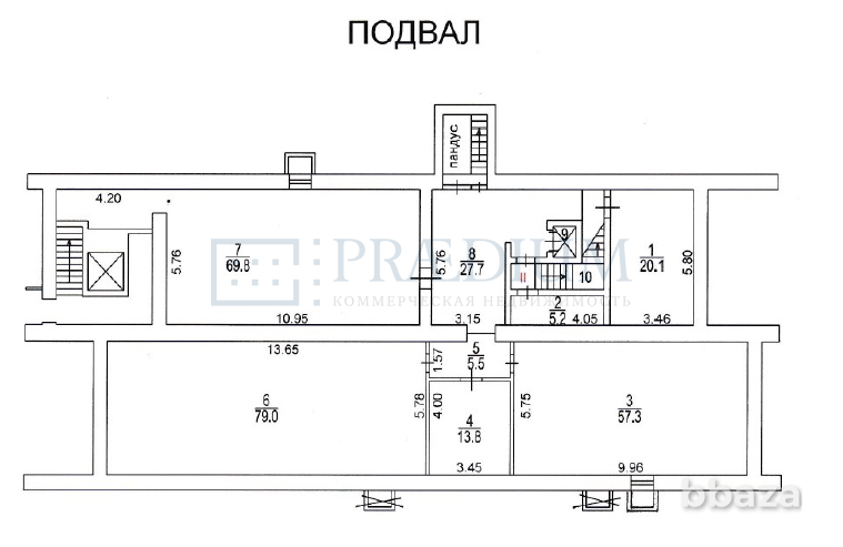 Продается помещение свободного назначения 591 м² Москва - изображение 9