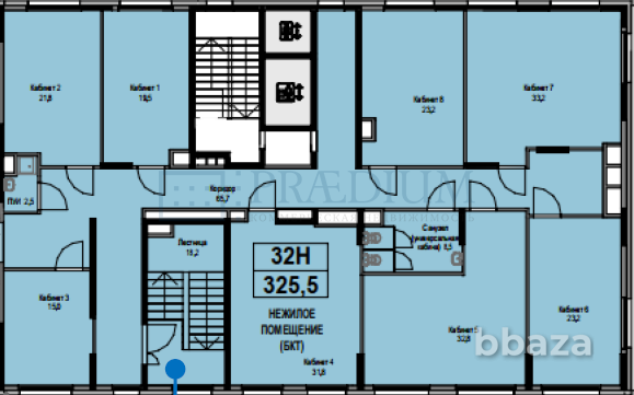 Продается офисное помещение 326 м² Москва - изображение 3
