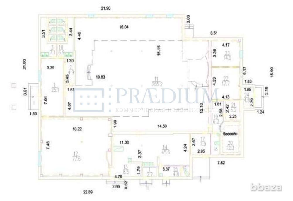 Продается помещение свободного назначения 613 м² Москва - изображение 2