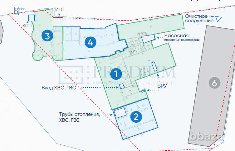 Продается помещение свободного назначения 4848 м² Москва - изображение 2