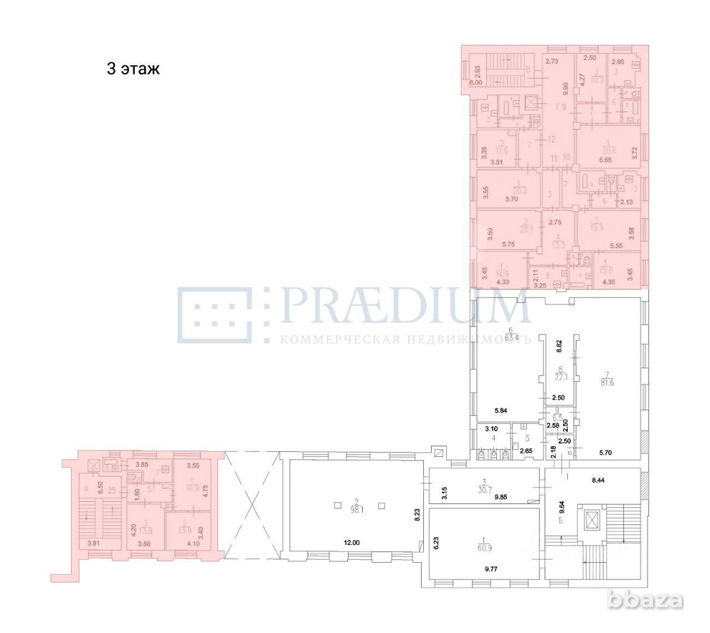 Продается офисное помещение 3306 м² Москва - изображение 4