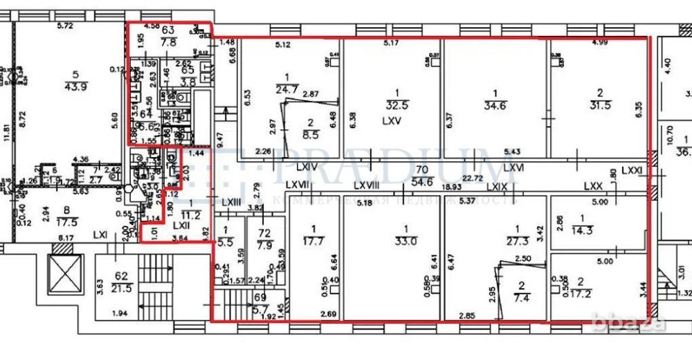 Сдается офисное помещение 360 м² Москва - изображение 6
