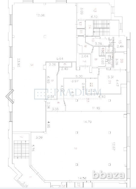 Сдается помещение свободного назначения 647 м² Москва - изображение 4