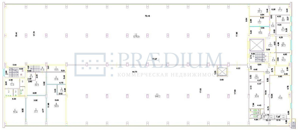 Сдается помещение свободного назначения 9180 м² Москва - изображение 3