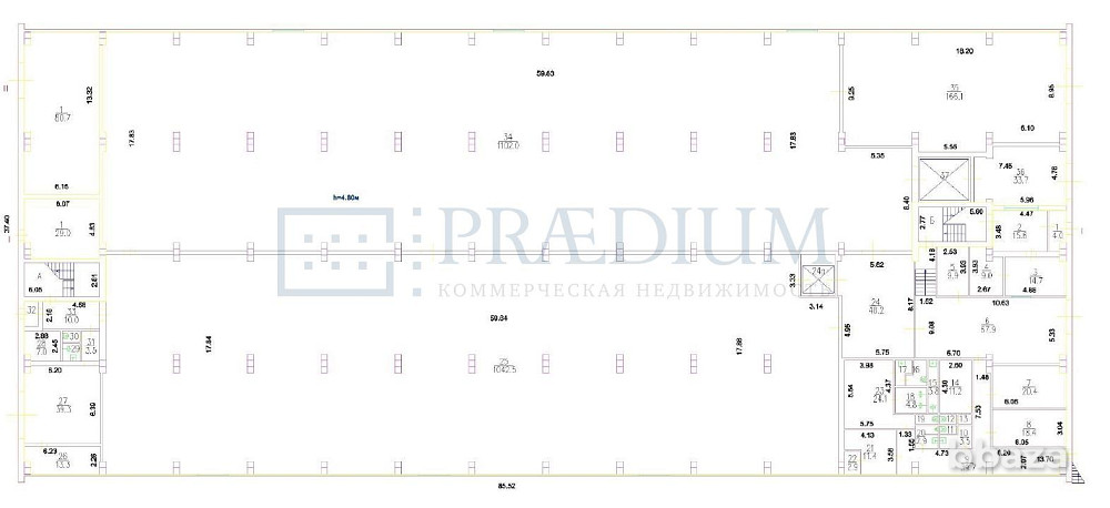 Сдается помещение свободного назначения 9180 м² Москва - изображение 2
