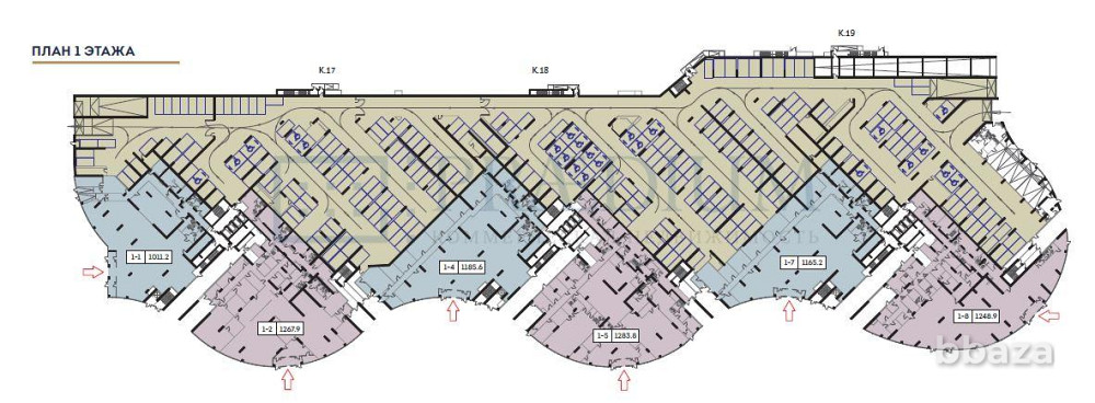 Продается помещение свободного назначения 1165 м² Москва - изображение 9