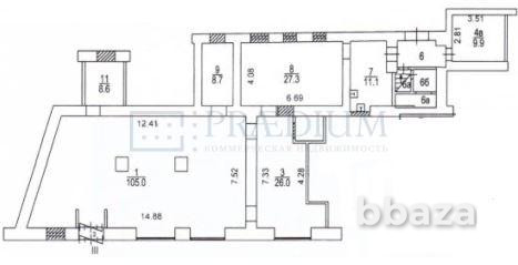 Продается помещение свободного назначения 209 м² Москва - изображение 6