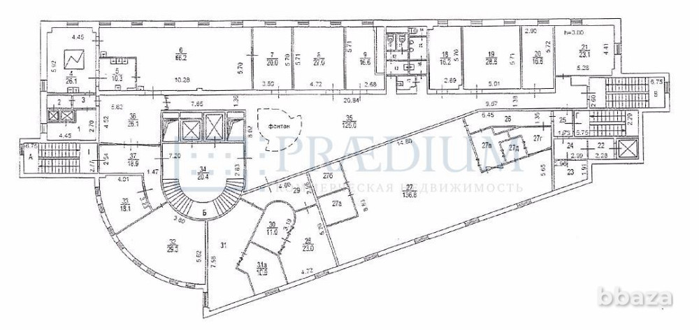 Сдается офисное помещение 4802 м² Москва - изображение 3