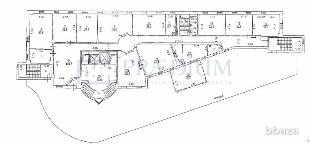 Сдается офисное помещение 4802 м² Москва - изображение 6