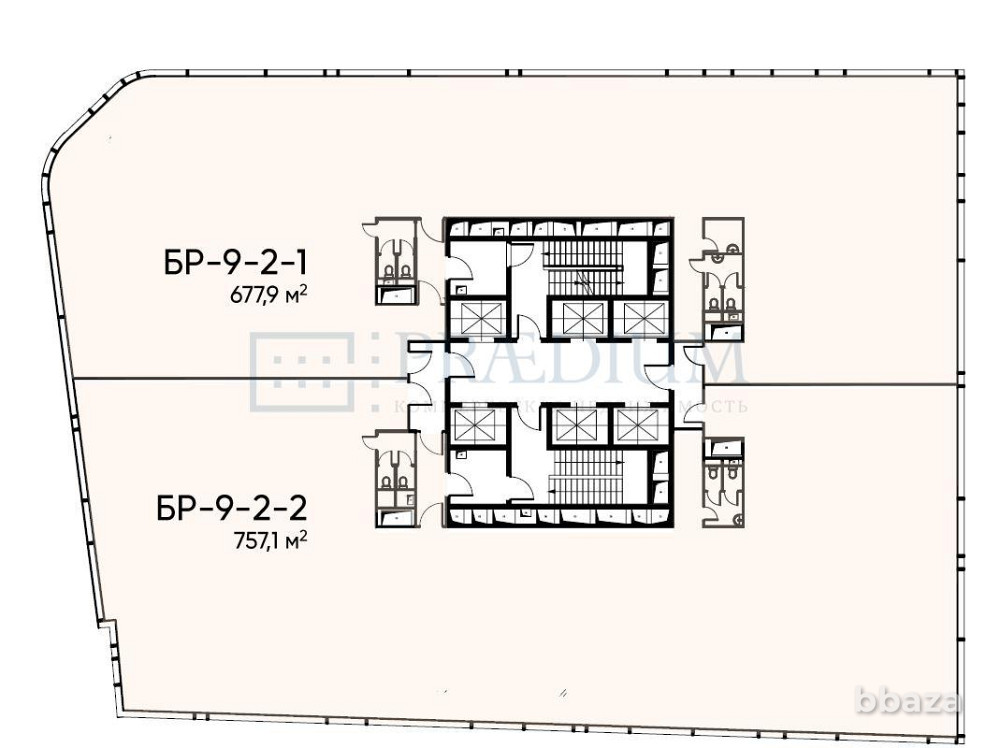 Продается офисное помещение 724 м² Москва - изображение 2