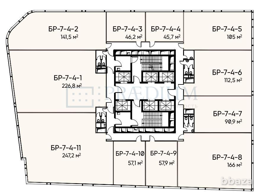 Продается офисное помещение 251 м² Москва - изображение 2