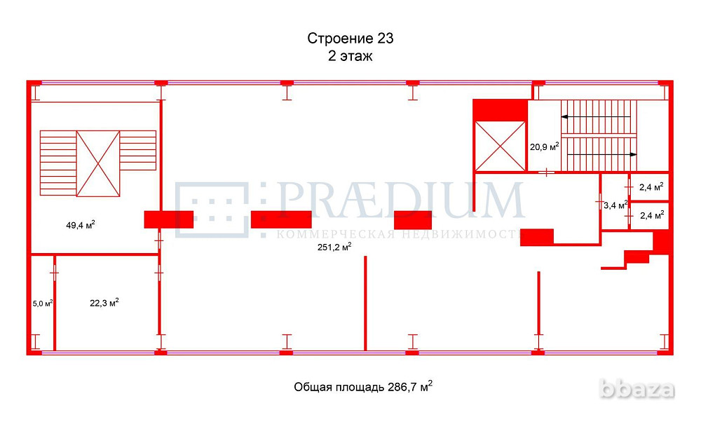 Сдается офисное помещение 311 м² Москва - изображение 5