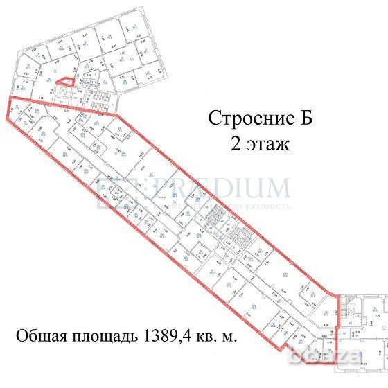 Сдается офисное помещение 1389 м² Москва - изображение 6
