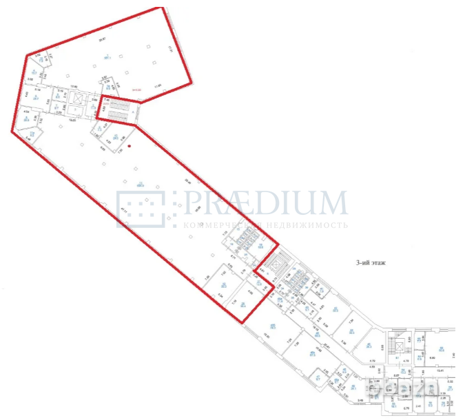 Сдается офисное помещение 1357 м² Москва - изображение 2