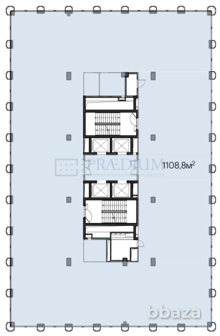 Сдается офисное помещение 1109 м² Москва - изображение 6