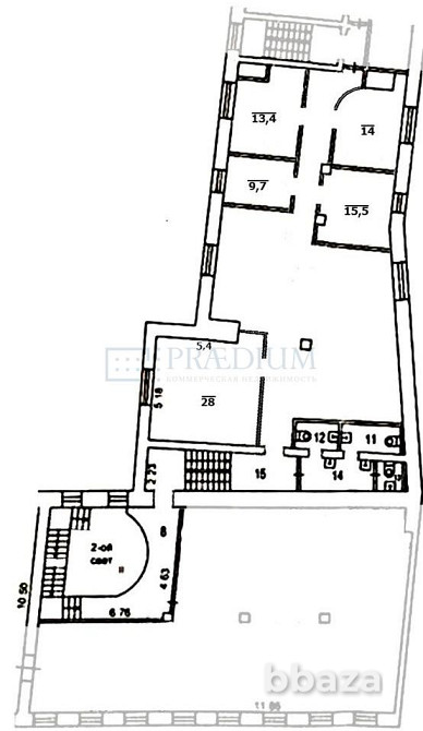 Сдается офисное помещение 209 м² Москва - изображение 10