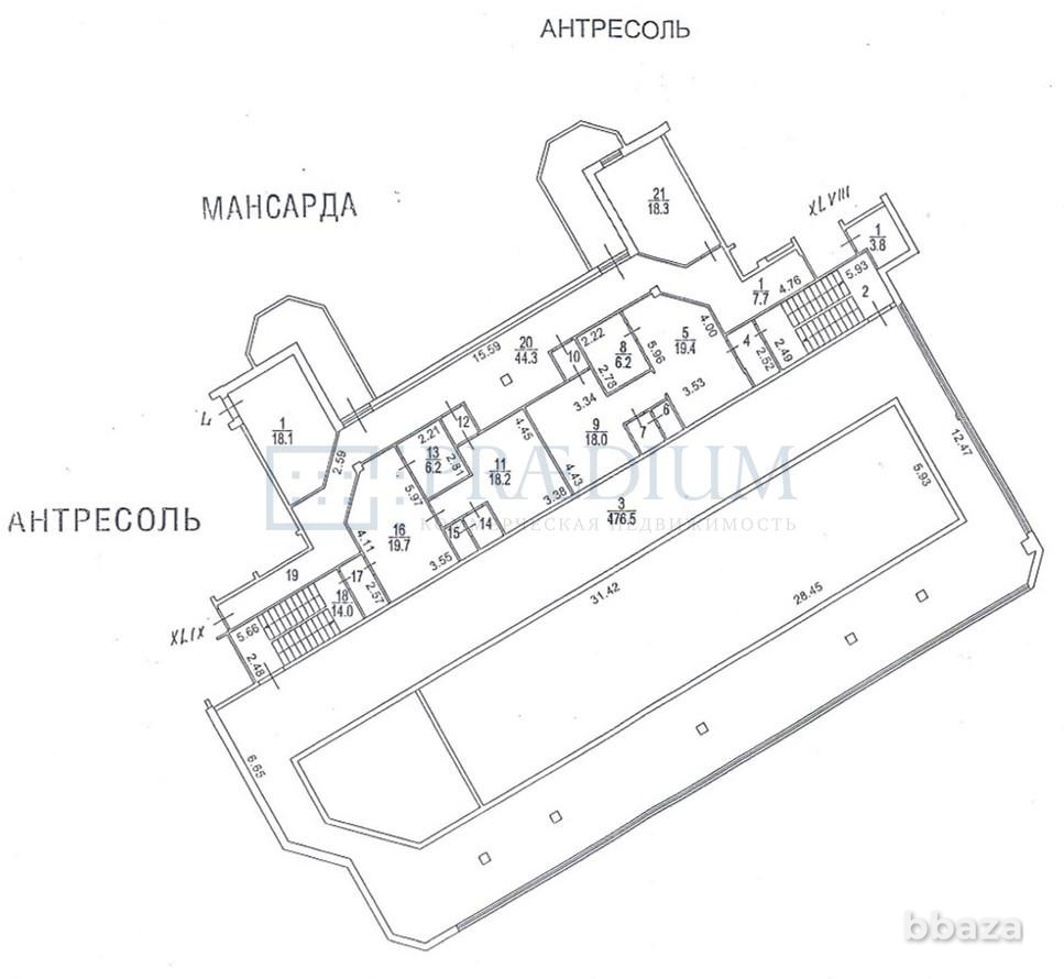 Сдается помещение свободного назначения 1140 м² Москва - изображение 7