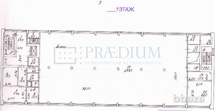 Сдается офисное помещение 989 м² Москва - изображение 7