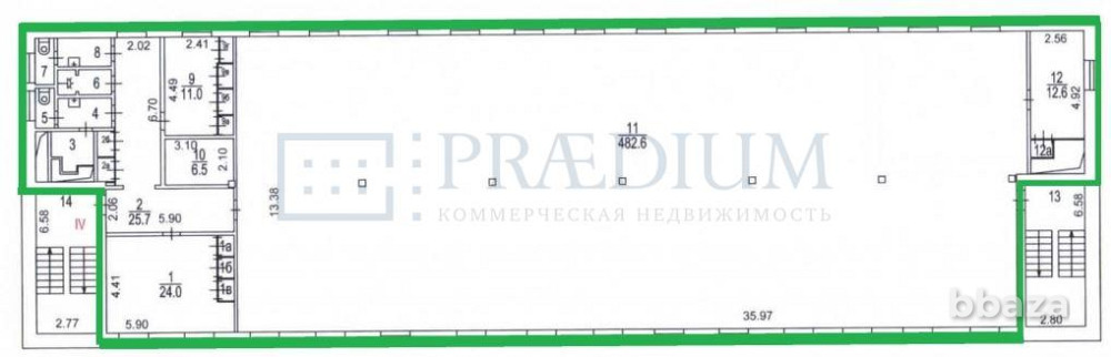 Сдается офисное помещение 657 м² Москва - изображение 2