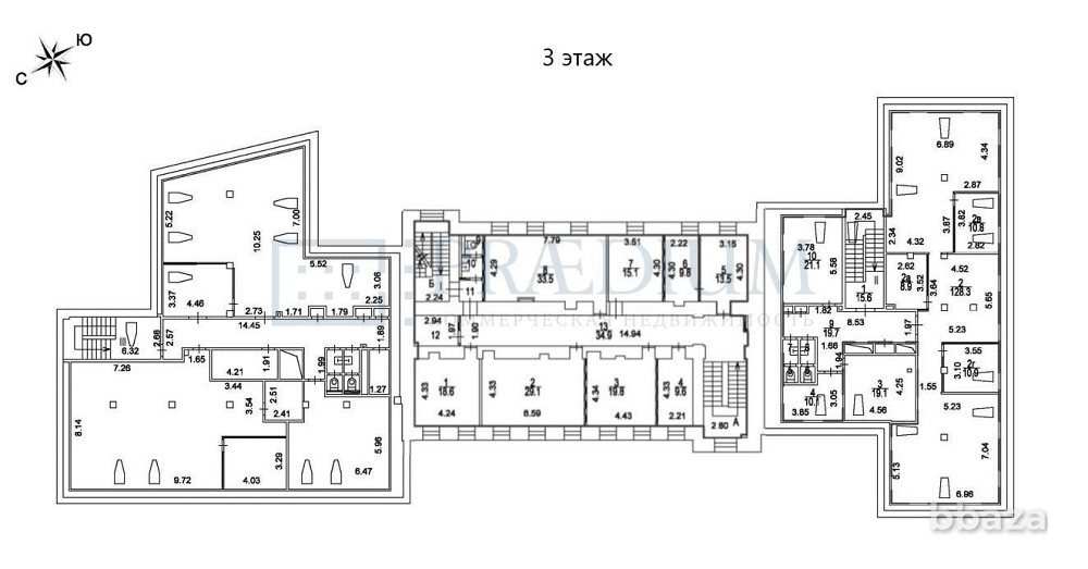 Сдается офисное помещение 2999 м² Москва - изображение 9