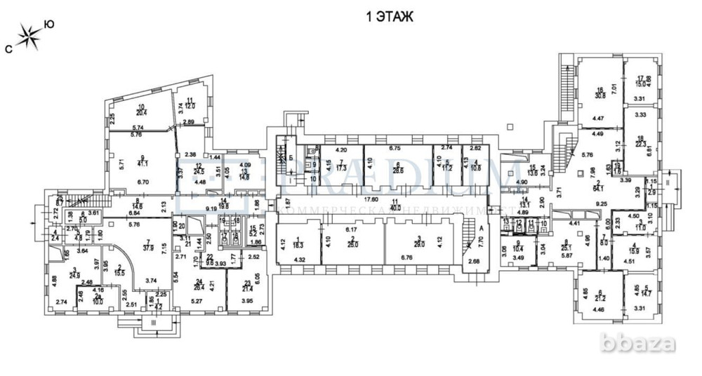 Сдается офисное помещение 2999 м² Москва - изображение 10