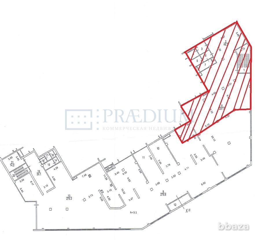 Сдается офисное помещение 258 м² Москва - изображение 8