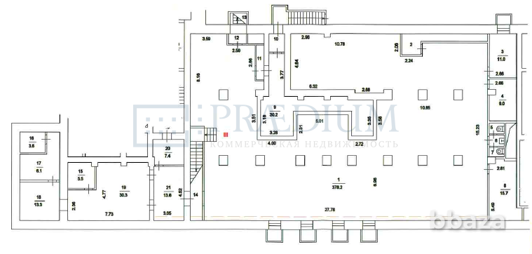 Продается помещение свободного назначения 568 м² Москва - изображение 2