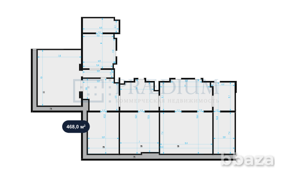 Сдается помещение свободного назначения 468 м² Москва - изображение 2