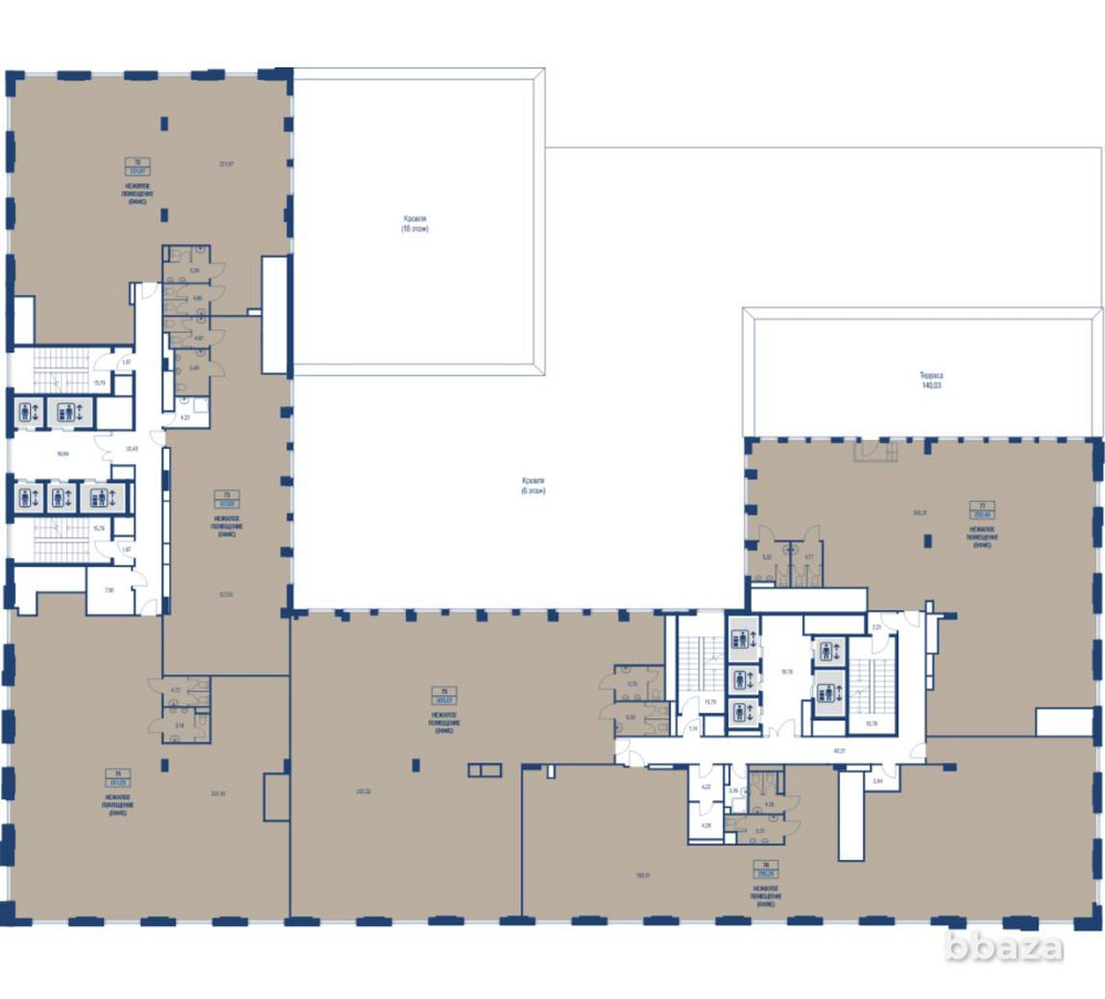 Продажа офиса 309 м2 Москва - изображение 2