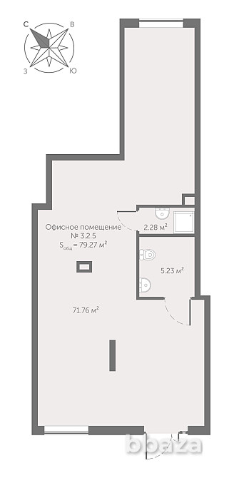 Продается ПСН 79.27 м2 Санкт-Петербург - изображение 1
