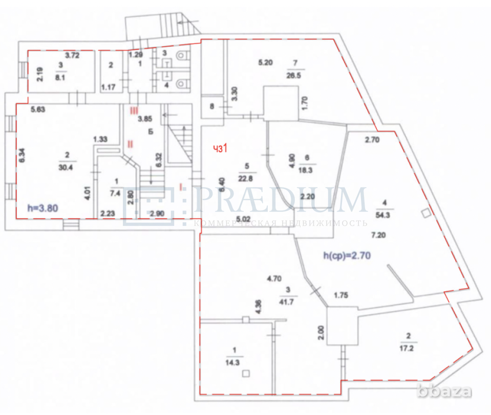 Сдается офисное помещение 306 м² Москва - изображение 3