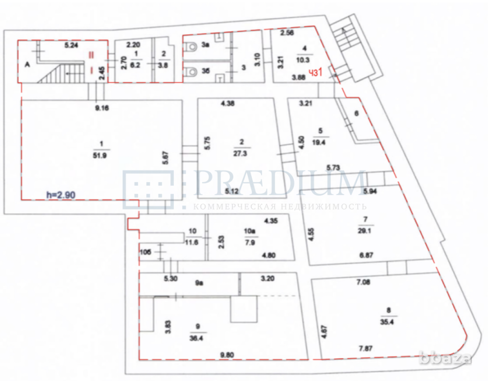 Сдается помещение свободного назначения 257 м² Москва - изображение 5