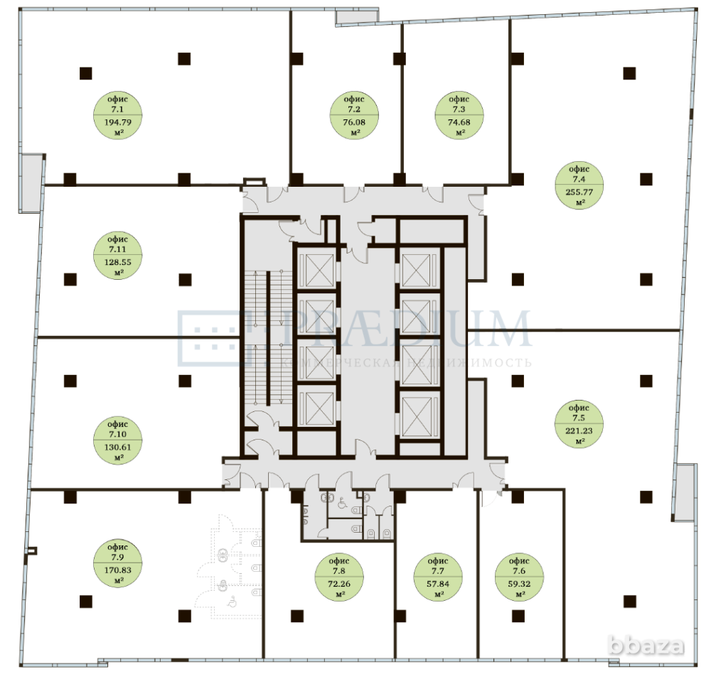 Продается офисное помещение 221 м² Москва - изображение 6