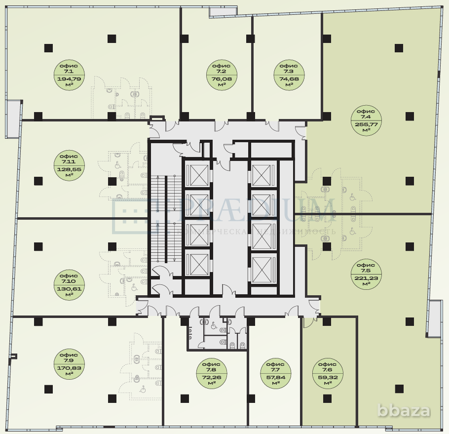 Продается офисное помещение 221 м² Москва - изображение 7
