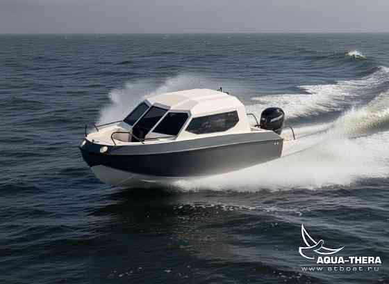 Алюминиевый катер Хищник RK55 с реданом, кабинник на заказ Самара